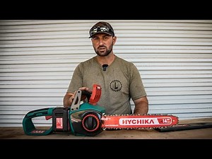 Hychika 40V Battery Powered Chainsaw - Gear Review Video