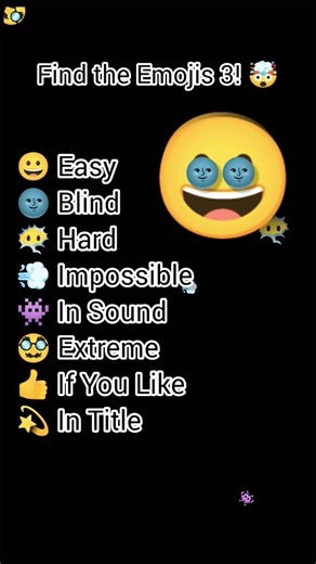 Find all emojis! 💫