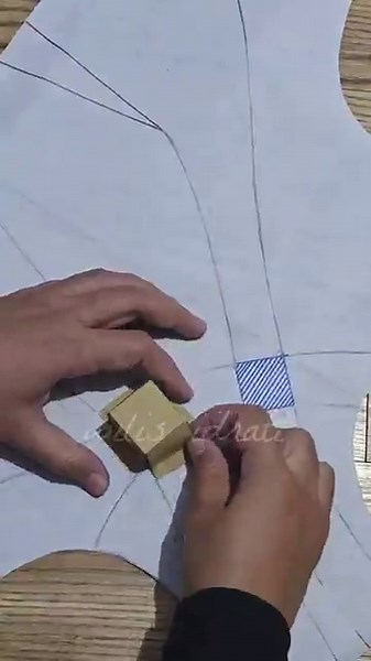 pattern magic : 3D pattern #sew #sewing #sewingpatterns #sewingtutorial