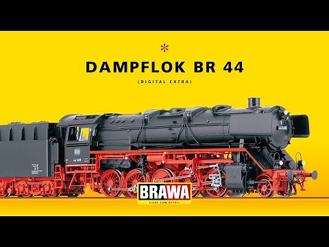 BRAWA H0 Dampflok BR 44 | Digital EXTRA (=/~)