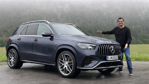 Mercedes GLE 53 AMG hybrid review on the road