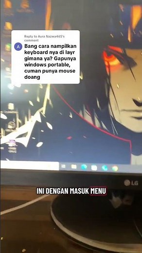 Cara munculkan on Screen Keyboard d Laptop!