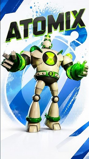 WHY ATOMIX IS THE MOST MYSTERIOUS ALIEN | BEN 10 #shorts #highrpmshorts #ben10 #gamingshorts