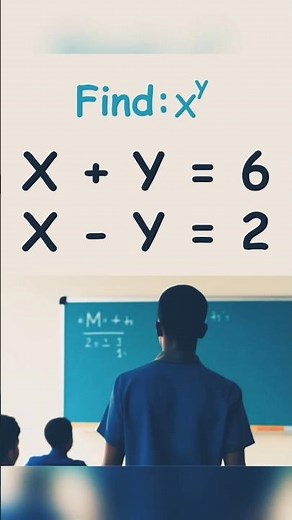 What's the FASTEST Way to Solve This Simultaneous Equation?