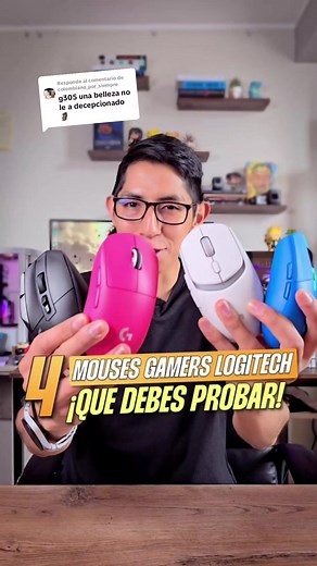Los 4 mejores mouses gamer inalámbricos de Logitech