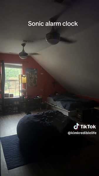 A little anti-climactic but here is my #amazonfinds #sonicalert #sonicbombalarm #clock frim #amazon This is supposedly for not only thr hearing impaired but #deepsleepers #delayedrem We shall see if this works in the upcoming days. It has the lights, 113 decibel sound and #bedshakeralarmclock feature