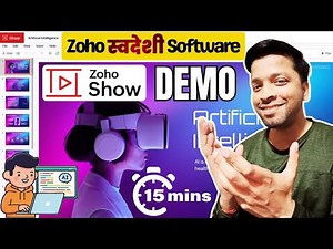 How to Create a Presentation in Zoho Show | Complete Beginner’s Tutorial (Step-by-Step Demo)