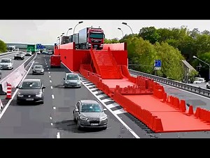Great German Technology! They Are Asphalting The Roads WITHOUT Stopping Traffic!