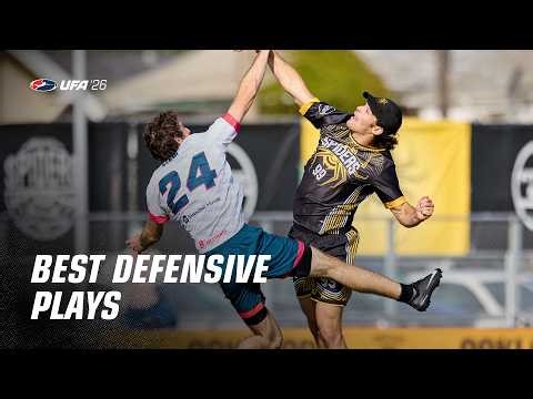Best Defensive Plays | Week 1 | Pro Frisbee