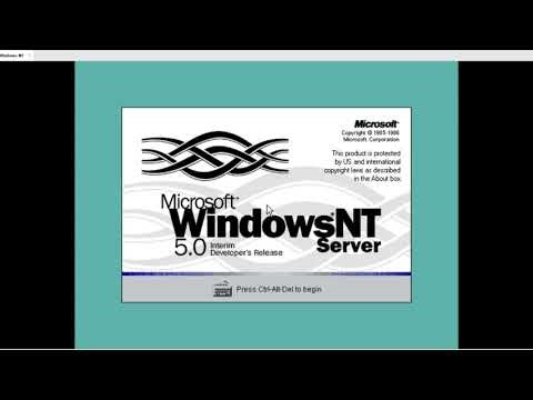 Upgrading Every Build Of Windows NT (With Service Packs) (Timelapse) (Part 1) (NT 5.0 - Server 2008)