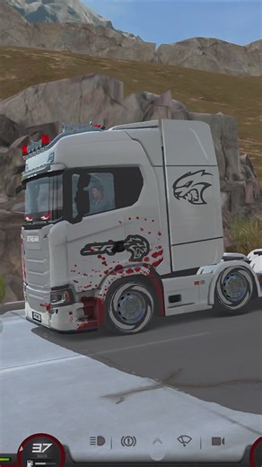 Adding my favourite DODGE SRT skin in my list. 😍😍😍#drivinggame #truckerfamily #toe3 #eurotrucksimulator2 #trucksoftiktok