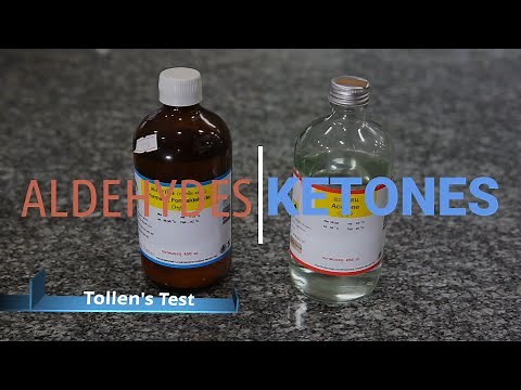 Aldehydes and Ketones: Tollen's Test
