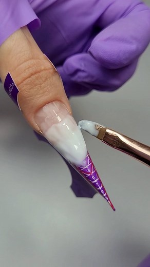 61K views · 137 reactions | Quick step by step nail extensions  Press ❤ and follow for more nail tutorials  Using @indigonails and @mylovegels 癩 | Littlealiennails | Facebook