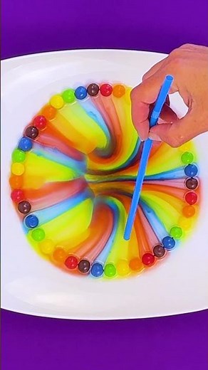 Who knew the Rainbow could be YUCKY! 🤢 Learn About Healthy Habits With Little Angel #shorts #diy