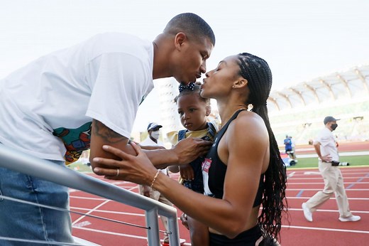 Who is Allyson Felix's husband Kenneth Ferguson? Everything to know about the sprinter who won silver at World Junior Championships