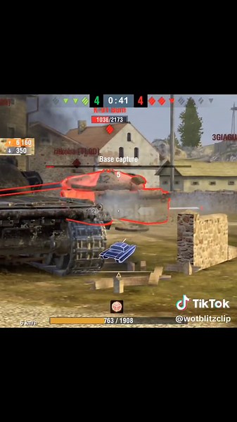 Obj 268 World of Tanks Blitz Gameplay