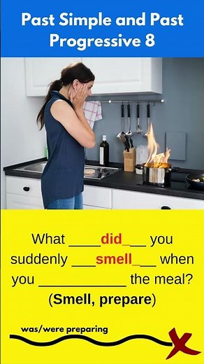 Past Simple and Past Progressive 8