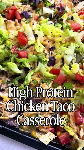 High-Protein Chicken Taco Casserole This is what I make when I’m feeding athletes, active kids, or a family with long days and big appetites. Simple ingredients. Balanced macros. Zero overthinking. High protein ✔️ Family-friendly ✔️ Great for meal prep, recovery nights, or busy weeknights ✔️ If you need dinners that fuel and function, save this one. #athletemeals #highproteinrecipes #familydinnerideas #weeknightdinner