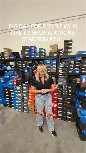 Exciting $1 Shoe Auctions All Night at Shoe Game Co!