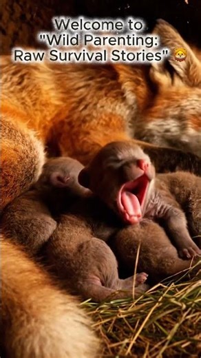 Wild Parenting | Baby Foxes | First Playtime with Siblings