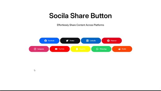 Framer Social Share Button Component.