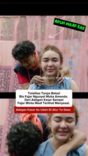 Fajar N*mpar then hugged Manda while apologizing #viral #fajarsadboy #amandamanopo