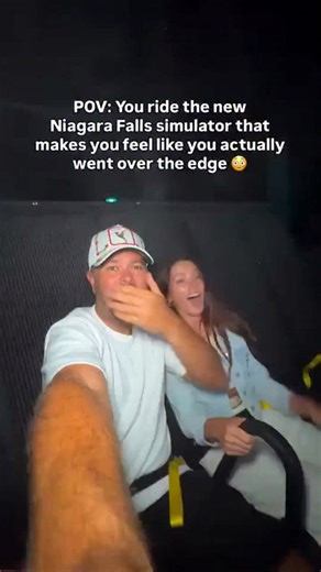 The most surreal experience at Niagara Takes Flight 🤯 Canada’s newest attraction just opened in Niagara Falls and it takes you on an immersive flying journey over the region’s most iconic sights. You’re lifted into the air, feet dangling, in front of a massive -storey spherical screen as you soar above the Horseshoe Falls, the Niagara River, vineyards, and surrounding landscapes. With the wind, mist, and scents added in, it feels unbelievably real, like you’re truly flying over Niagara ✨ TAG so