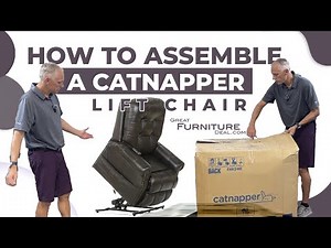 How hard is it to assemble a lift chair? Unboxing Catnapper Madison Lift Chair Lay Flat Recliner