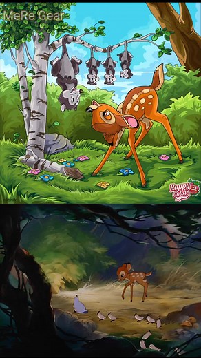 Good Morning Young Prince! Disney Bambi Happy Color App Disney Category with scene from the movie #happycolorapp #happycolor #colorbynumber #disney #disneybambi #bambi