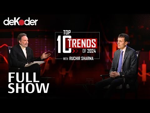 Top 10 Trends of 2024. Ruchir Sharma in conversation with Prannoy Roy | Full Show #dekoder