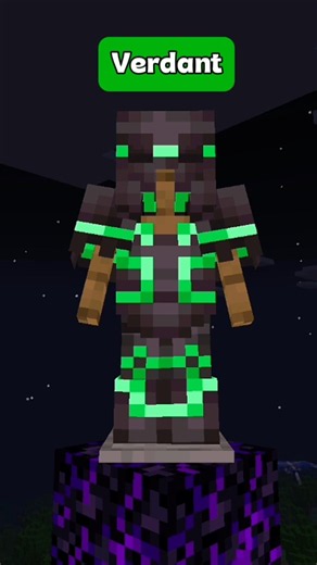 (Verdant) Armor Design Minecraft #minecraft #survival #tutorial #edit #viral #design
