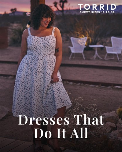 Step into spring with casual dresses designed for every curve  Shop sizes 10-30 online & in-store! | Torrid | Facebook