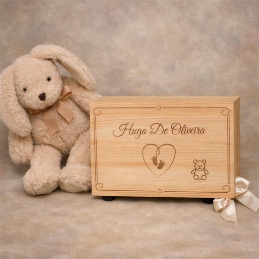 Personalized Wooden Baby Memory Box - Etsy