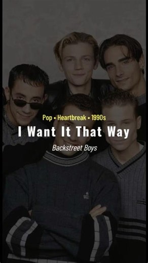 I Want It That Way – Backstreet Boys (Lyrics) | Iconic 90s Pop Classic