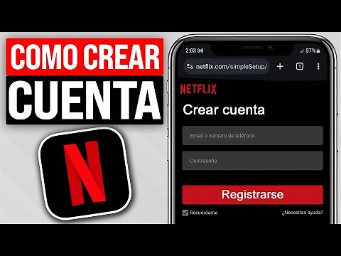 Cómo CREAR una CUENTA de NETFLIX (2026) Registrarse en Netflix Paso a Paso