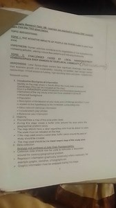 Choose ONE of the following Geography research topics and use t... | Filo