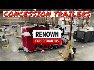 Concession Trailer Walkthrough | Food Trailer | Mobile Business