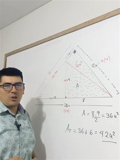 Área de una región: ejercicio de razonamiento matemático