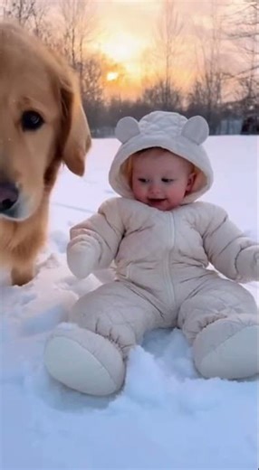 First Snow❄️|Baibies&cuteanimals