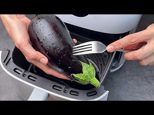 This Air Fryer Eggplant Recipe Has Gone Viral! Ready in Just 10 Minutes!