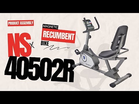 Marcy | Recumbent Bike | Assembly | NS-40502R