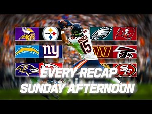 Every Recap from Sunday Afternoon | 2025 NFL Season Week 4