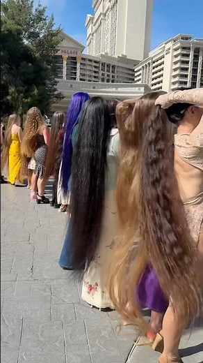 First ever international Long Hair Contest #dreamhair #hairgoals #koreanrapunzel #healthyhair