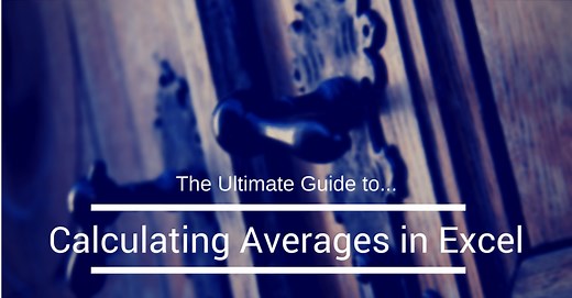How to Calculate Average in Excel (With Formula Examples)