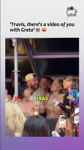 Travis Kelce’s hilarious Greta mix-up at Taylor Swift’s Eras Tour 😂