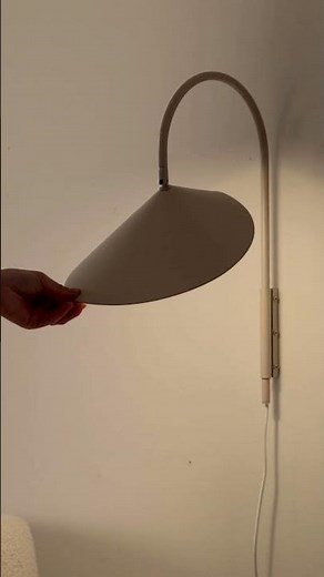 Ferm Living Arum Wall Lamp, Cashmere