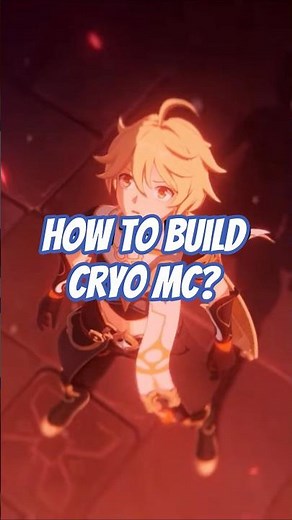 How to Build CRYO TRAVELER in less than 60 seconds? #genshinimpact #shorts #snezhnaya
