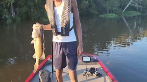 My son and I make a great team on the water, I'm glad he's carrying on the tradition of fishing the way I was taught🎣🎣🎣 | Father And Son Fishing