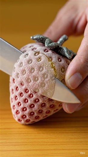 satisfy glass fruit cutting 😱✂️#asmr #satisfying #shortsfeed #relaxing #shorts #ai #aivideo #fruit