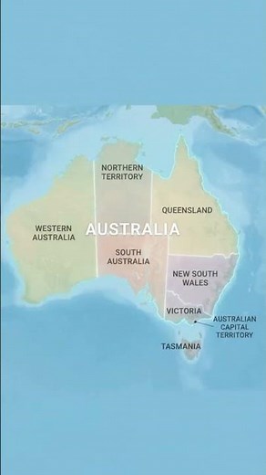 Australia Map Explained 🇦🇺 | States, Territories & Major Cities | Geography